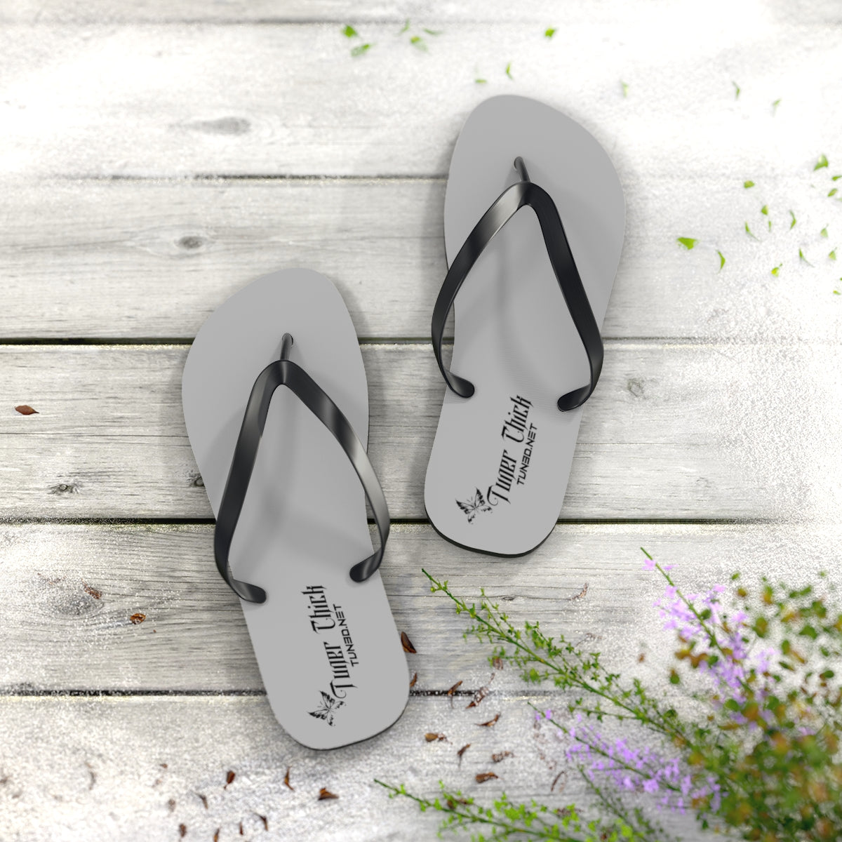 TunerChick Flip Flops grey image 3