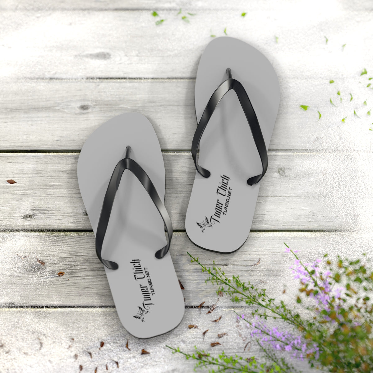 TunerChick Flip Flops grey image 4