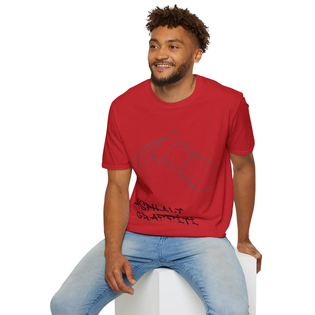 Asphalt Graffiti T-shirt image 10