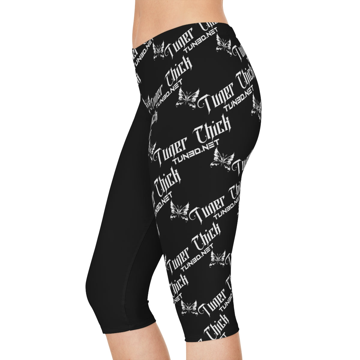 Tun3r Chick Capris (blk series) image 11