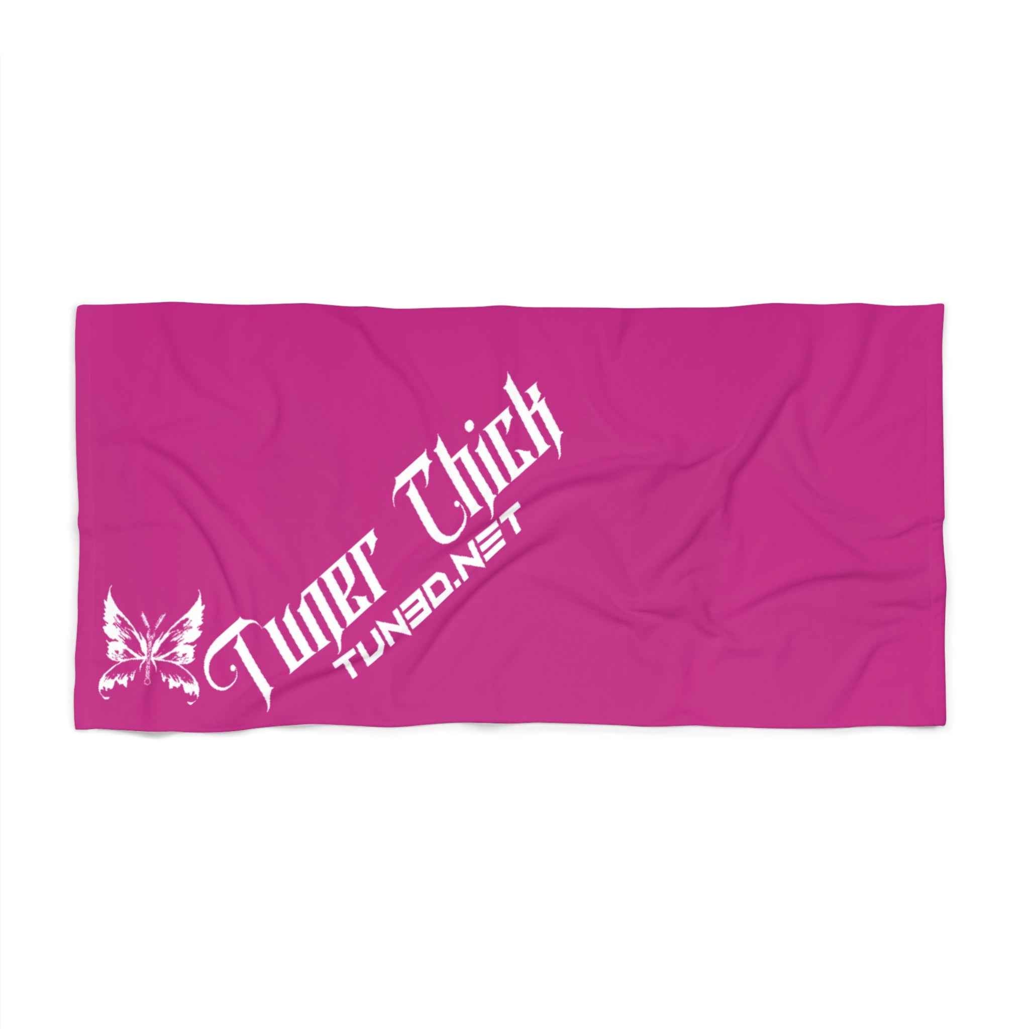 Tuner Chick Beach Towel