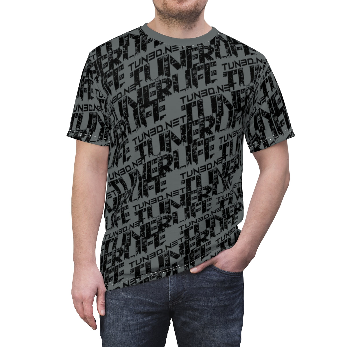 Tun3rLife Tee drk grey image 7
