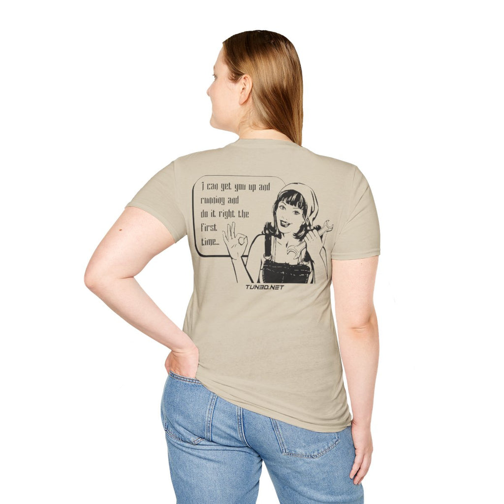 Tun3r Chick #2 T-Shirt image 2