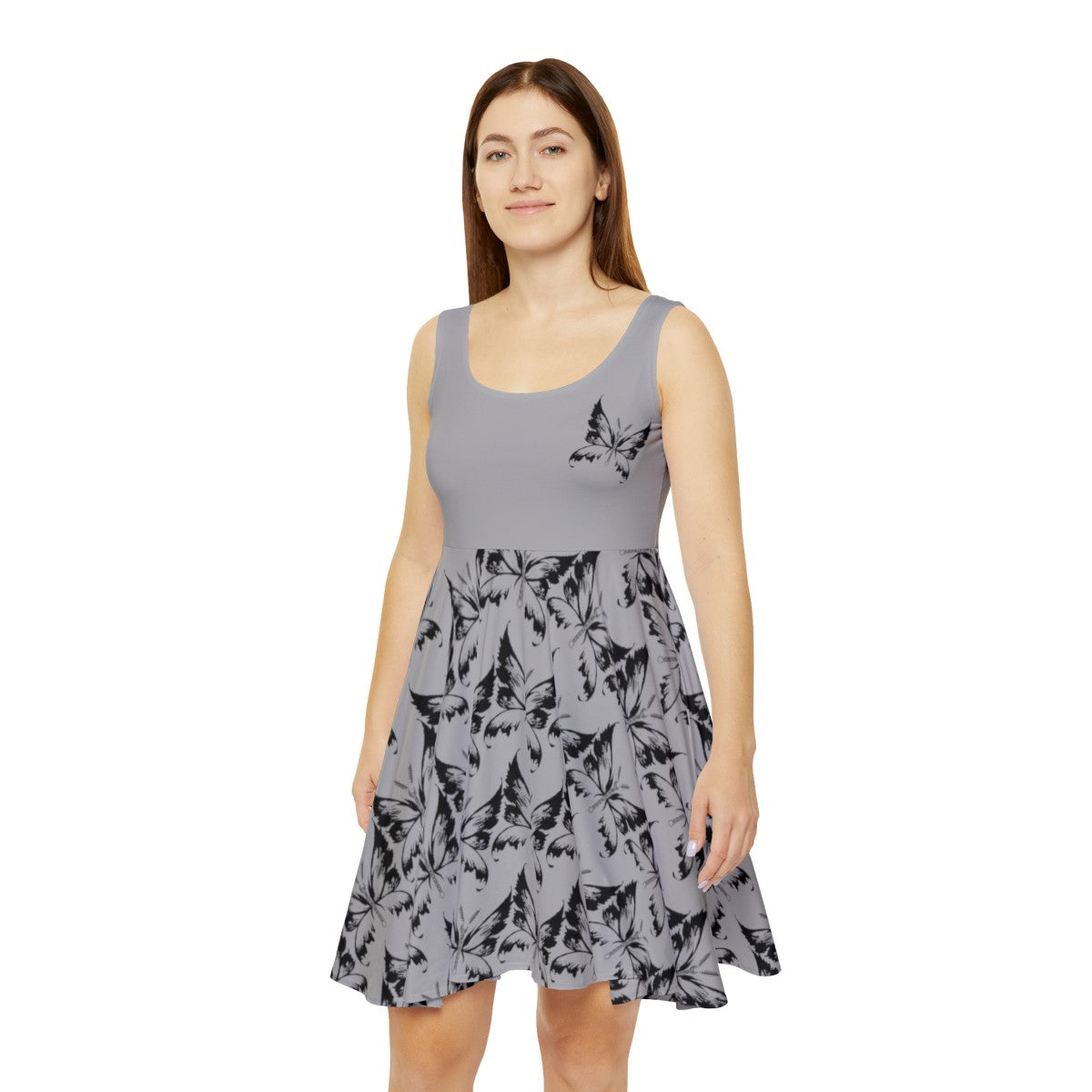 TunerChick Skater Dress grey image 1
