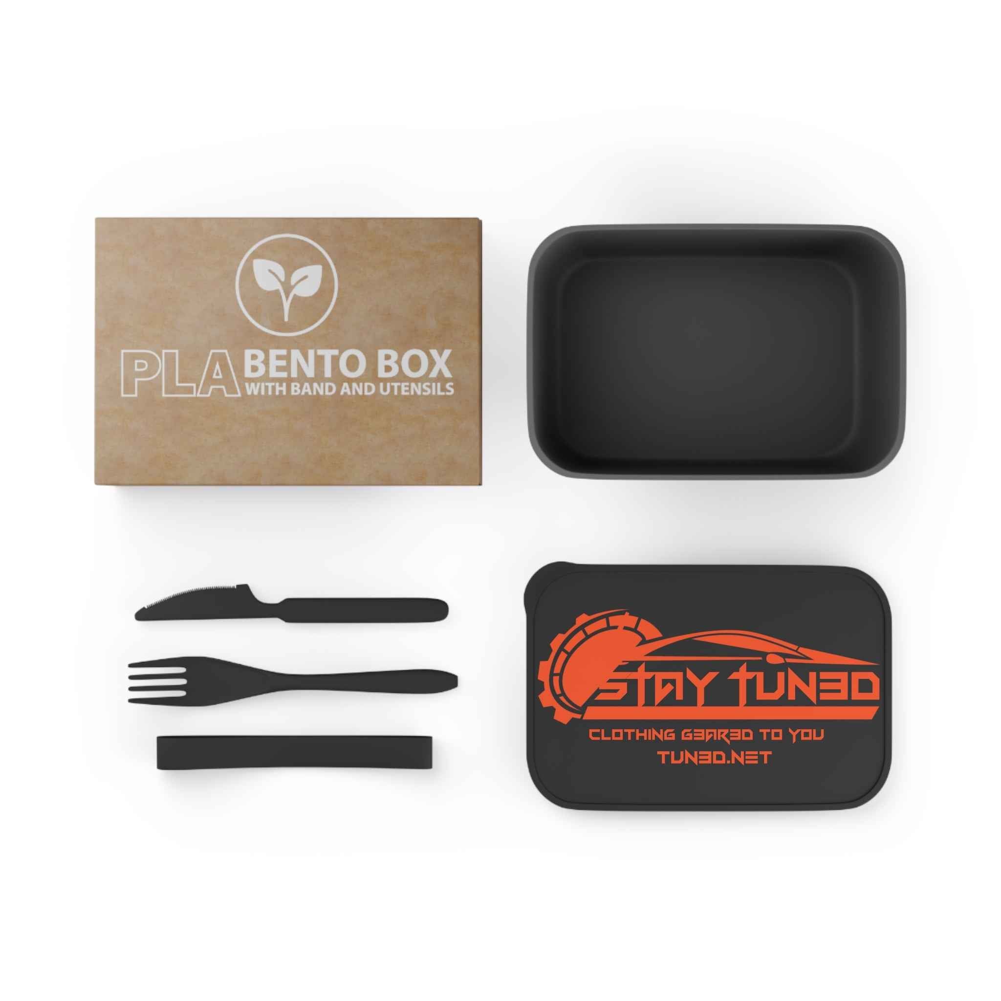 Stay Tuned Bento Box with Utensils