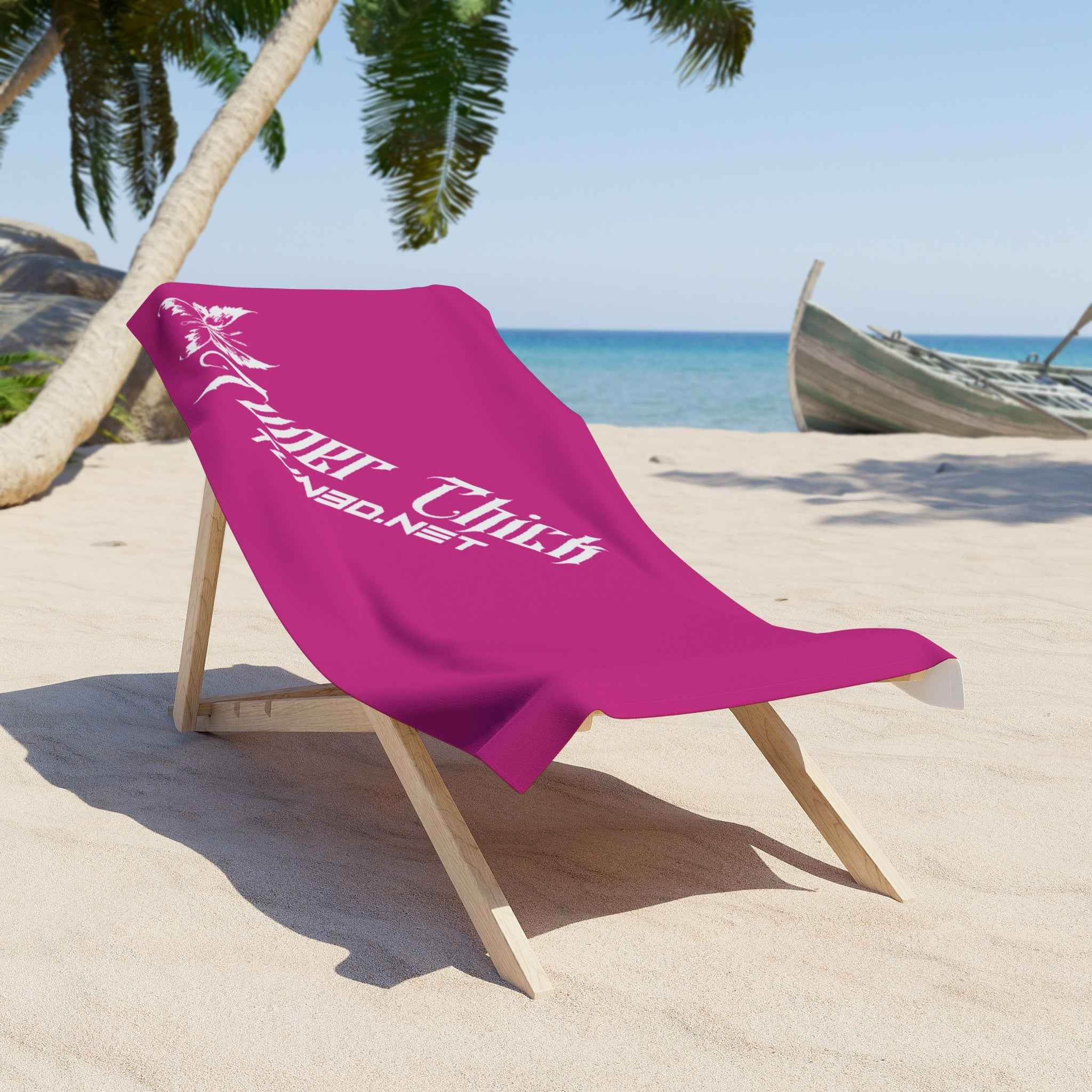 Tuner Chick Beach Towel