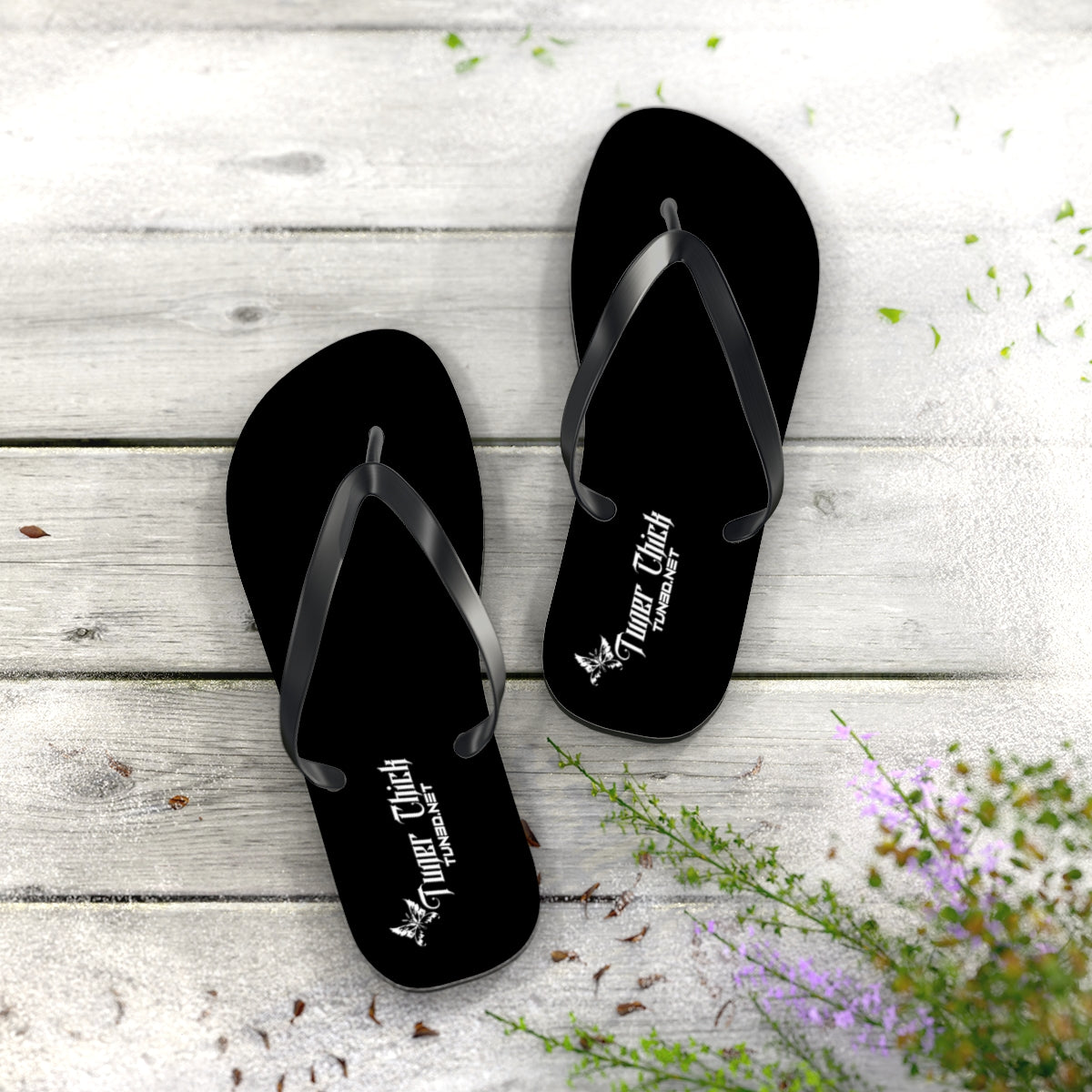 TunerChick Flip Flops (blk series) image 4