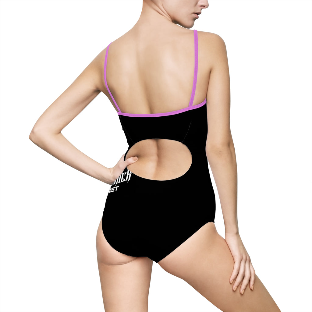 Stylish Women's One-Piece Swimsuit with Unique Design image 13