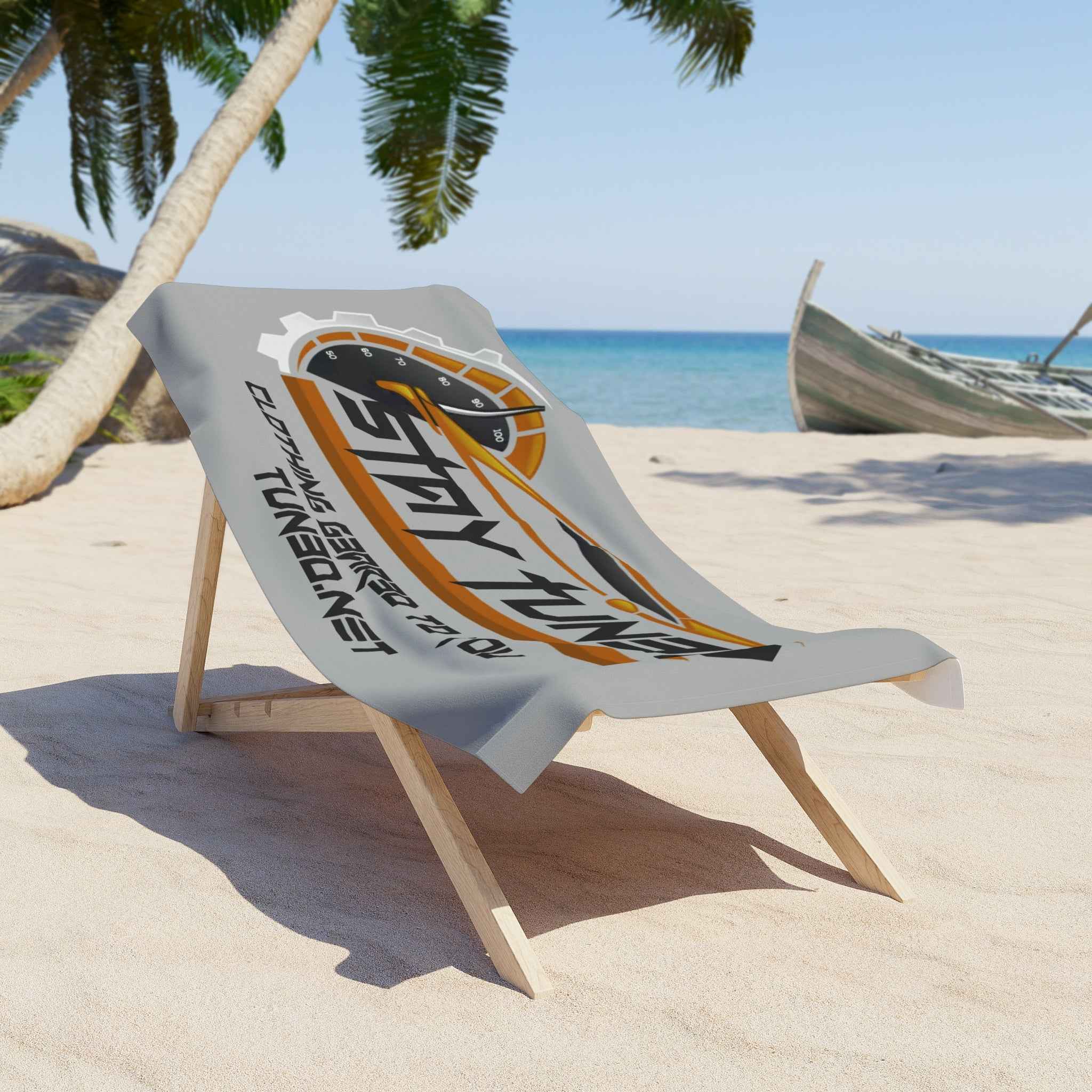 Stay Tuned Beach Towel