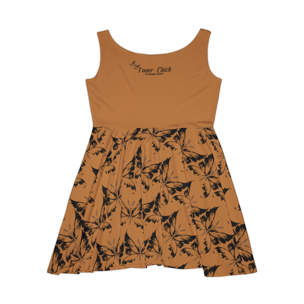 TunerChick Skater Dress tan image 3