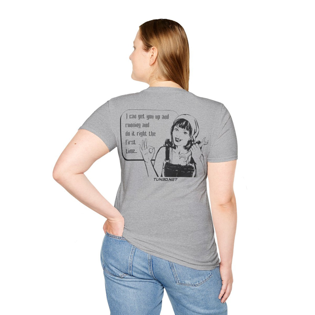 Tun3r Chick #2 T-Shirt image 3