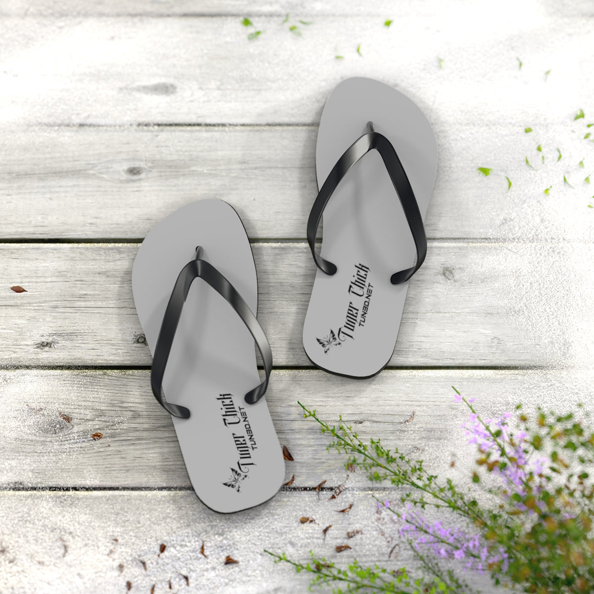 TunerChick Flip Flops grey image 2