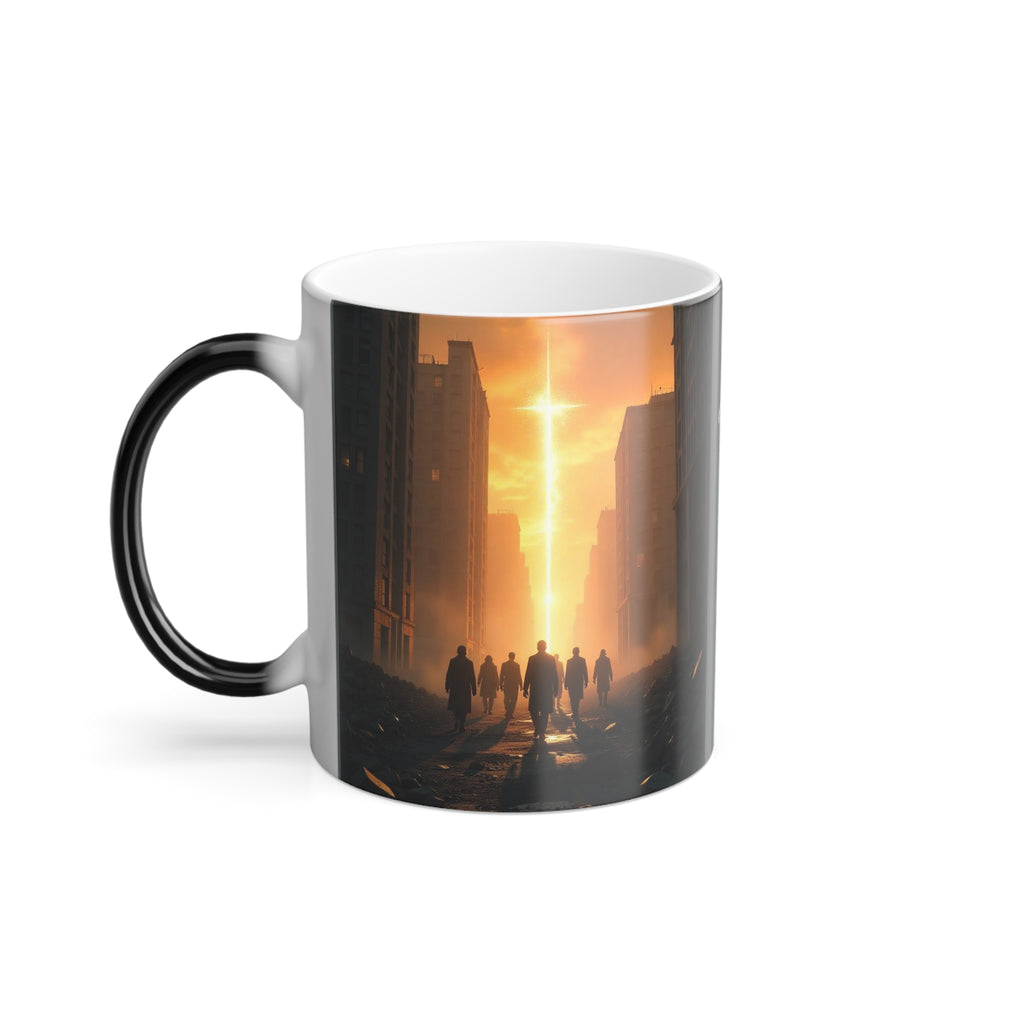 I Will Give You Rest Color Morphing Mug image 2