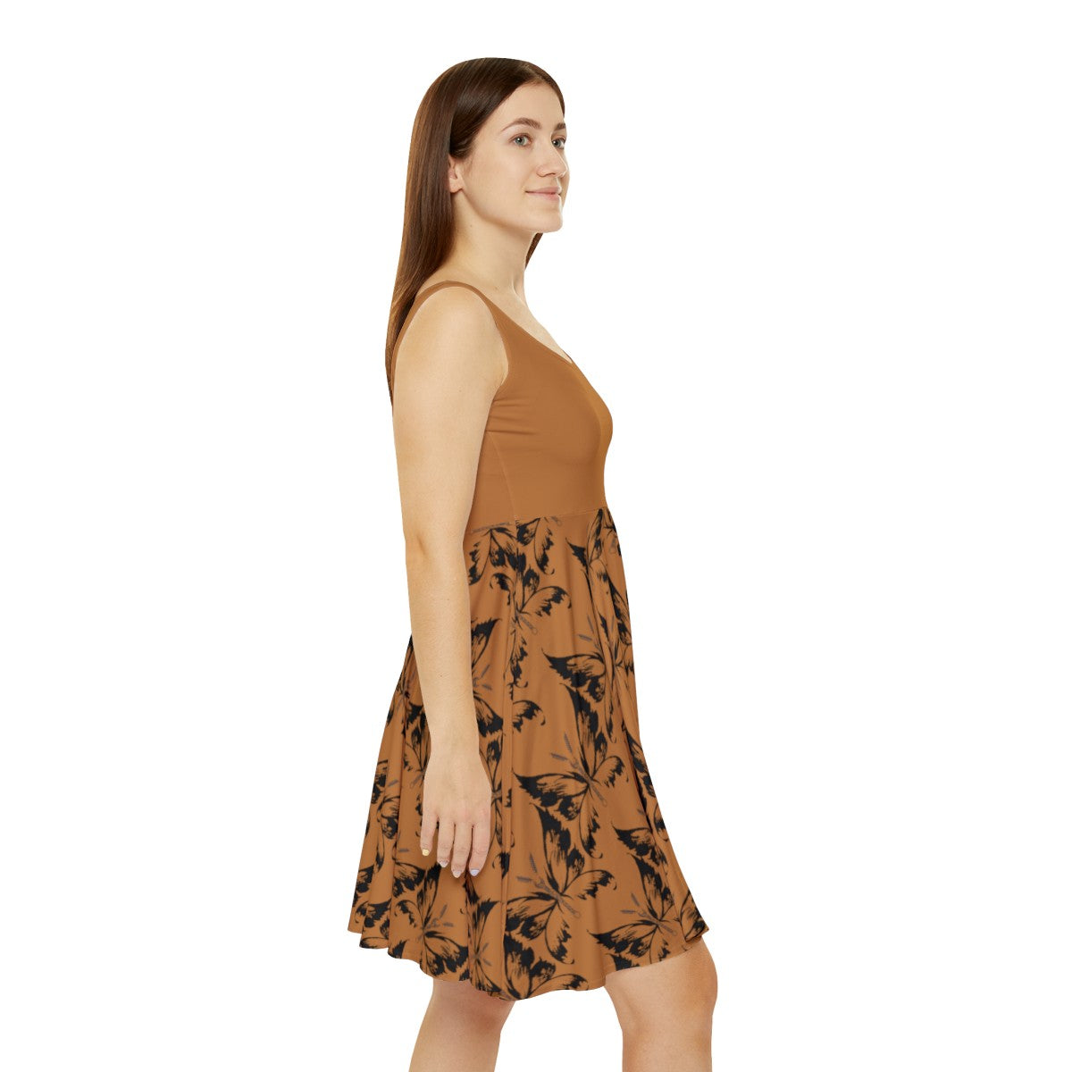 TunerChick Skater Dress tan image 6