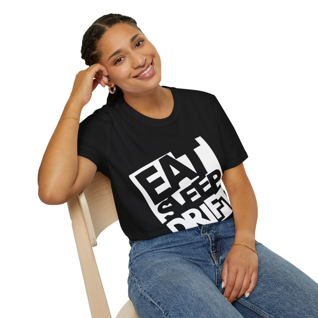 Eat Sleep Drift T-shirt (blk series) image 10