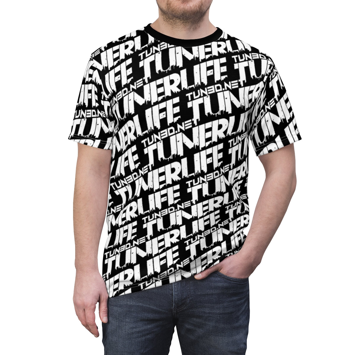 Tun3rLife T-shirt (blk series) image 0
