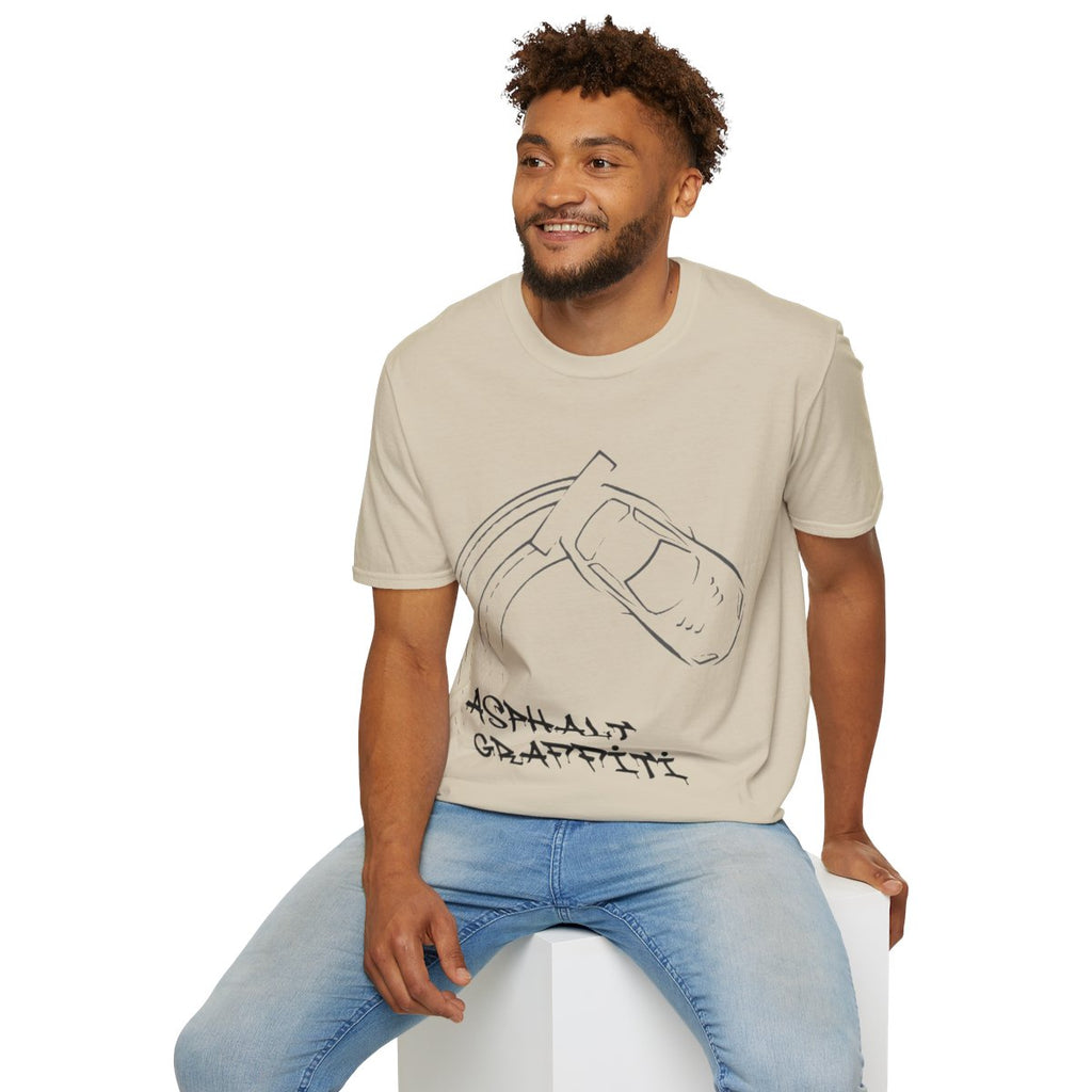 Asphalt Graffiti T-shirt image 1
