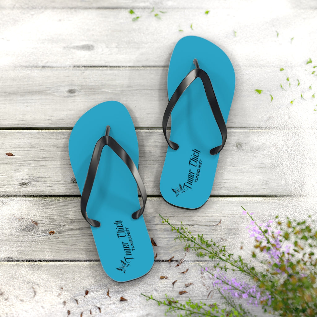 TunerChick Flip Flops turq image 0