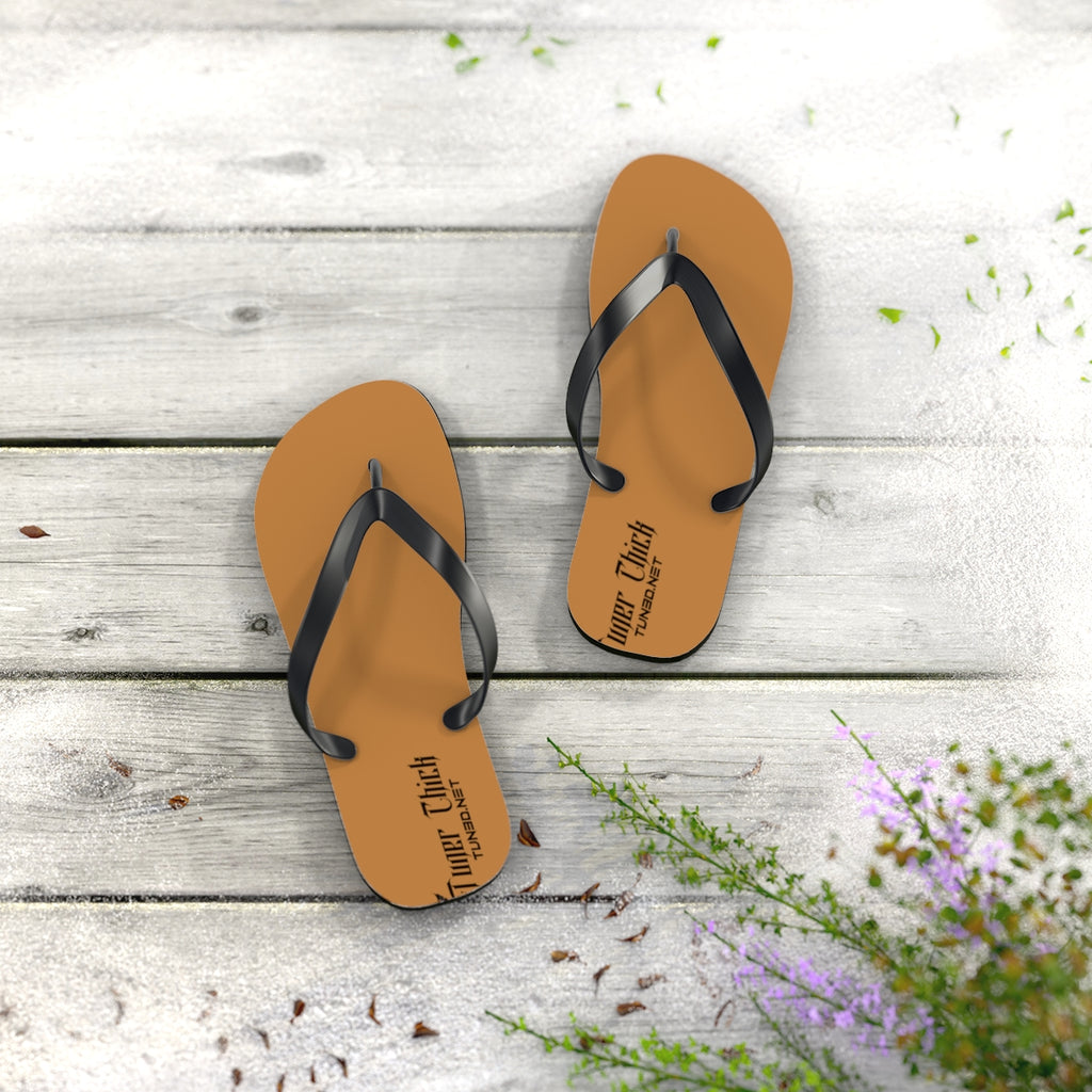 TunerChick Flip Flops tan image 1