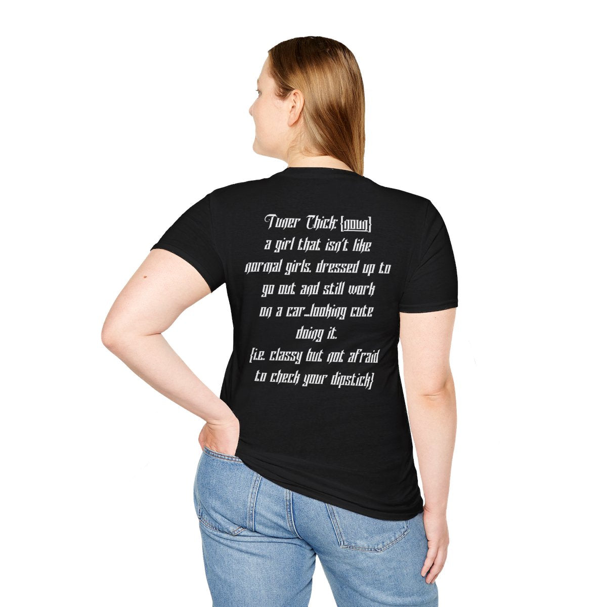 Tun3r Chick T-shirt (blk series) image 0